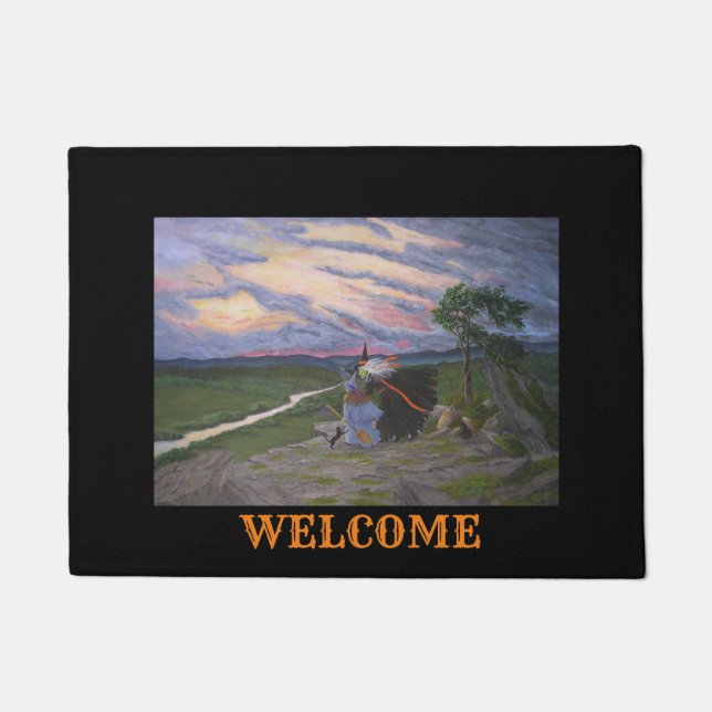 "First Flight!" Doormat (Front)