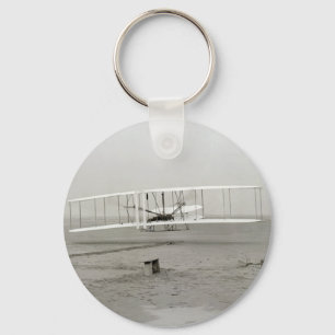 First flight Motorised Aeroplane, Wright Brothers Key Ring