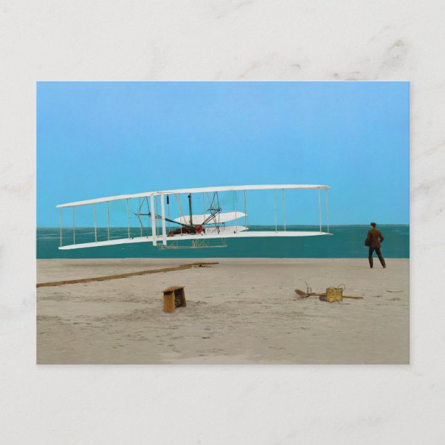 First Flight Postcard (Front)