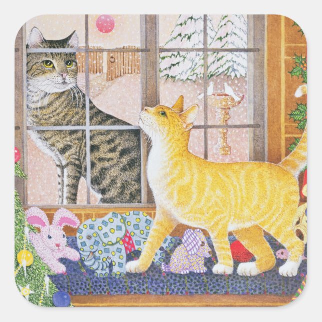 First Footing Square Sticker (Front)