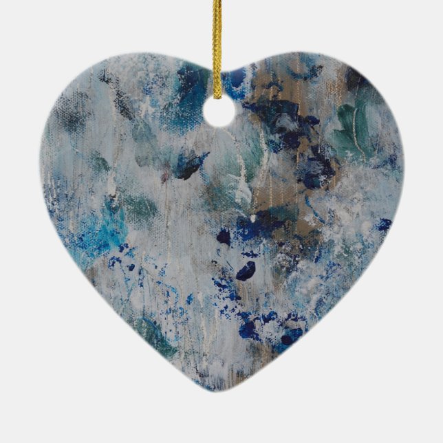 First Frost Ceramic Ornament (Back)