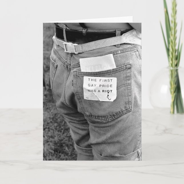 First Gay Pride Card (Front)