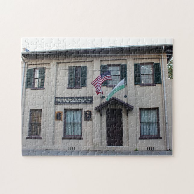 First Girl Scout Headquarters Jigsaw Puzzle (Horizontal)