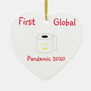 First Global Pandemic 2020 Ceramic Ornament