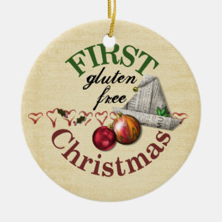 First Gluten Free Christmas Ornament
