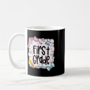 First Grade Ck To School Coquette Bow For Girls No Coffee Mug