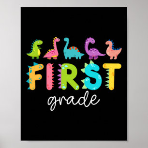 First Grade Dinosaurs Ck To School 1st Grade Teach Poster