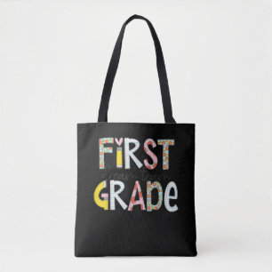 First Grade Dream Team Back to School 1st Grade Tote Bag