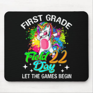 First Grade Field Day 2022 Let The Games Begin Kid Mouse Pad
