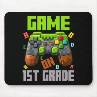 First Grade Let's Play 1st Grade Back To School Mouse Pad