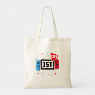 First Grade Let's Play 1st Grade Back To School Tote Bag