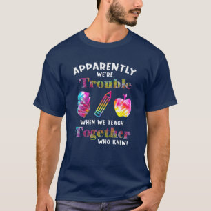 First Grade Rainbow Team Hello 1St Grade Teacher S T-Shirt