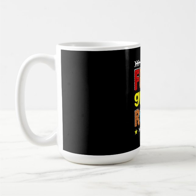 First Grade Rock Back To School Coffee Mug (Left)
