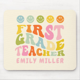 First Grade Teacher Gift Mouse Pad