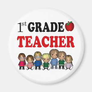 First Grade Teacher Magnet