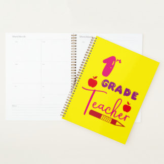 First Grade Teacher Planner