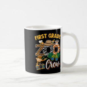 First Grade Zoo Field Trip Squad Matching Teacher Coffee Mug