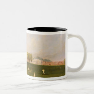 First Grand Match of cricket played by members of Two-Tone Coffee Mug