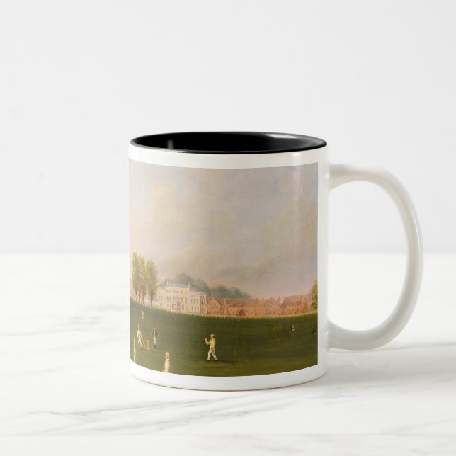 First Grand Match of cricket played by members of Two-Tone Coffee Mug (Right)