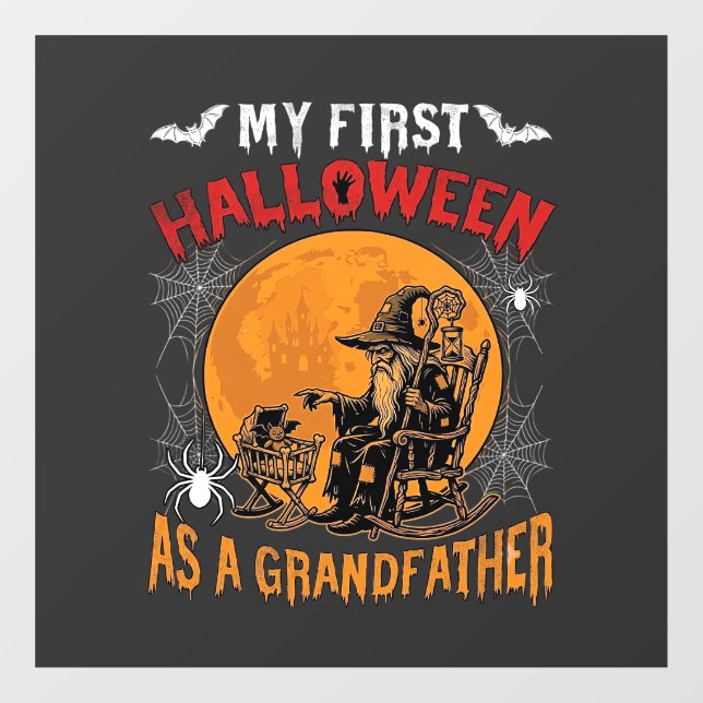 First Halloween As Grandfather Wizard Bat Moon_1 (Sheet)