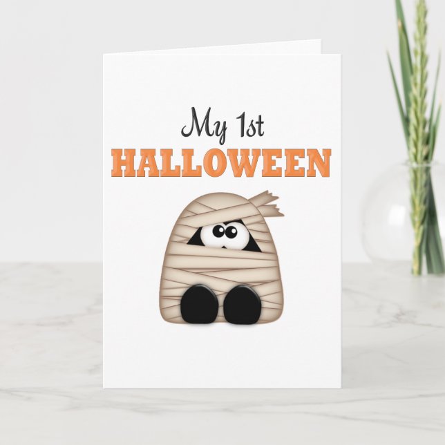 First  Halloween Card (Front)