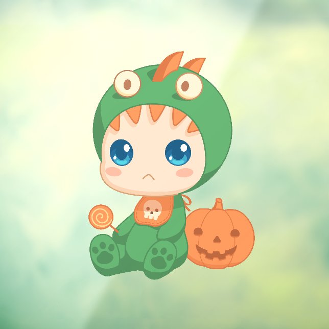 First Halloween Cute Baby Dragon Dinosaur Costume (Sheet 3)