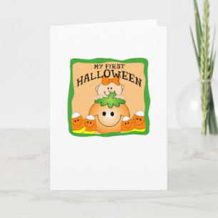 FIRST HALLOWEEN GIRL CARD