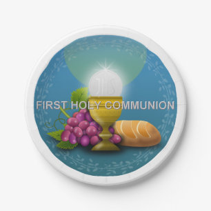 First Holy Communion - 1 Paper Plate