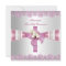 First Holy Communion 1st Cross Girls White Pink