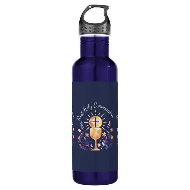 First Holy Communion  710 Ml Water Bottle (Front)