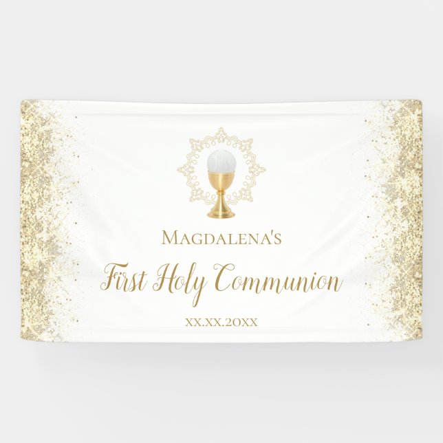First Holy Communion Banner (Horizontal)