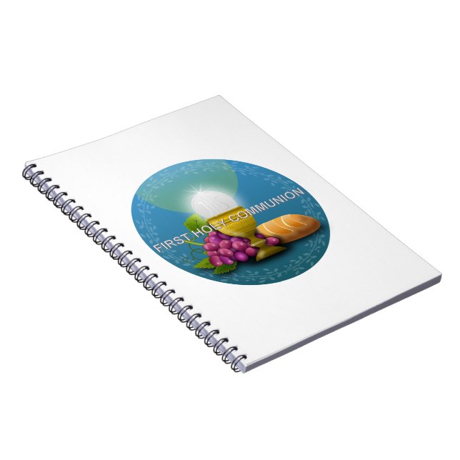 First Holy Communion Chalice and Host Notebook (Right Side)