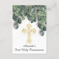First Holy Communion Christian Event Cross White