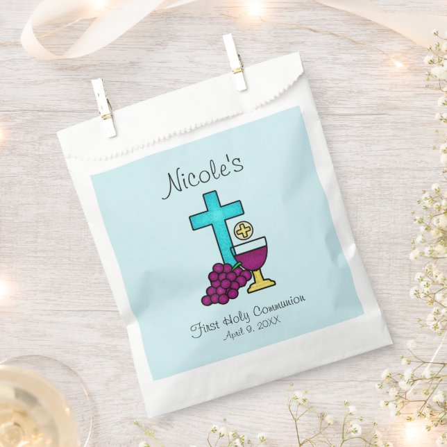 First Holy Communion Favour Bag (Clipped)
