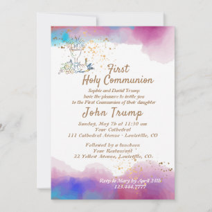 First Holy Communion Invitation