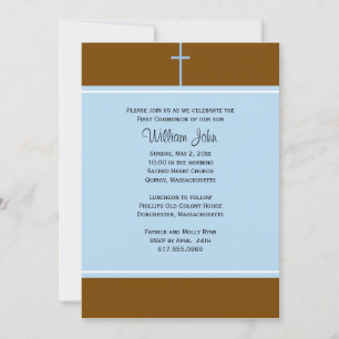First Holy Communion Invitation