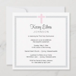 First Holy Communion Invitation