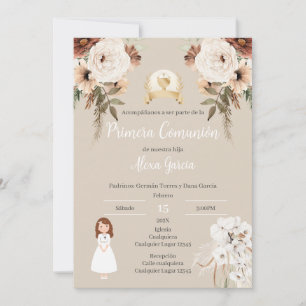 First Holy Communion Invitation