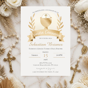 First Holy Communion Invitation
