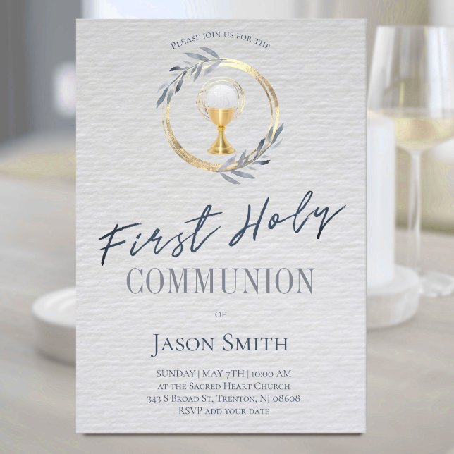 First Holy Communion Invitation (Creator Uploaded)