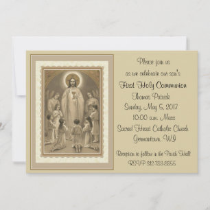 First Holy Communion Invitations