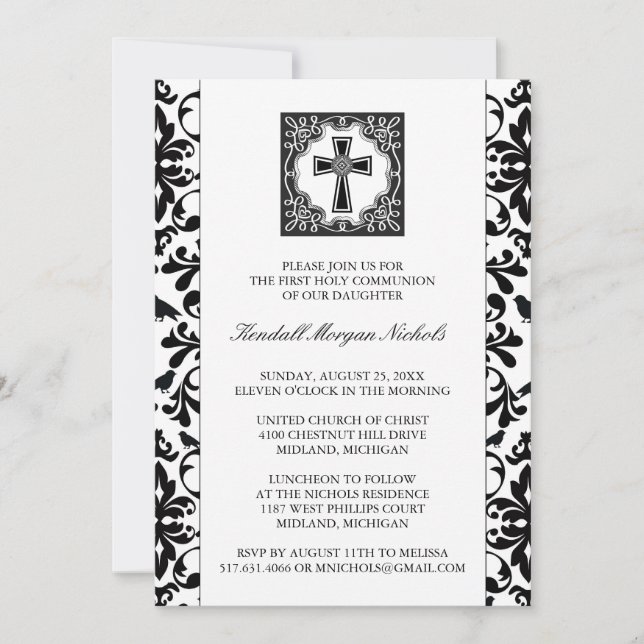 First Holy Communion Invitations (Front)