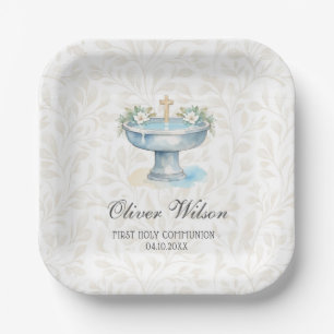 First Holy Communion Paper Plates
