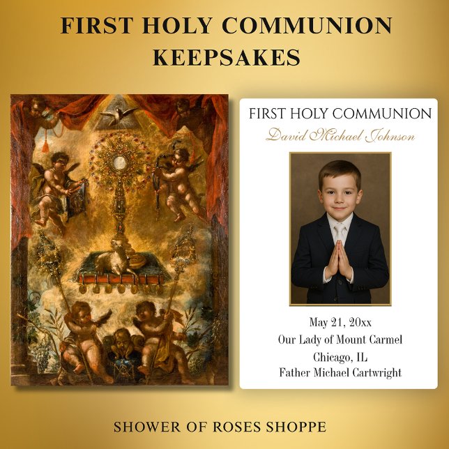 First Holy Communion Photo Keepsake Remembrance (Creator Uploaded)