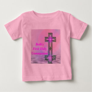 First Holy Communion T-Shirt With Name