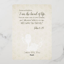 First Holy Communion Thank You Card