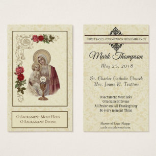 FIRST HOLY COMMUNION VIRGIN MARY JESUS