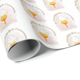 First Holy Communion Wrapping Paper