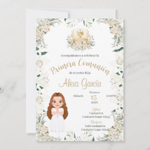 First Holy Comunnion Invitation