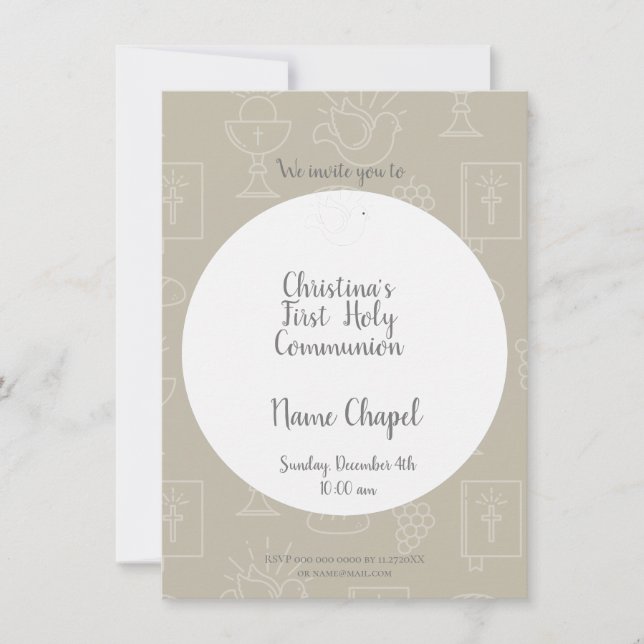 First Holy Invitation (Front)